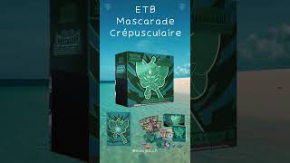 Pokémon FR ETB EV06 Coffret Dresseur Elite Mascarade Crépusculaire [upl. by Godber]