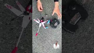 Remote control helicopter🚁 Tisting unboxing helcopter [upl. by Parnell]