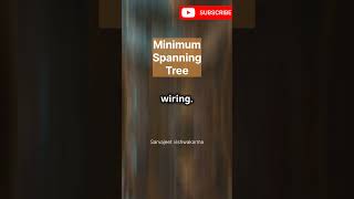 MST Minimum spanning tree in data structure and algorithms  Explain minimum spanning tree in dsa [upl. by Ayila]