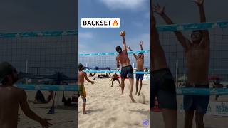 Side Out at the Hermosa Beach Open🔥🏐☀️ beachvolleyball volleyball volleyballworld spike [upl. by Ariaj868]