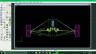 Templates suspension systems in Lotus Shark and Free body diagram generation [upl. by Sucramel60]