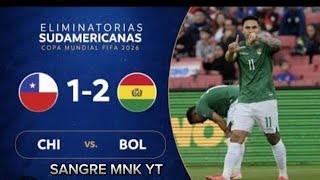 Chile vs Bolivia 1  2 Triunfo histórico de Bolivia 😱 Goles ⚽ y resumen🏆 [upl. by Anileh]