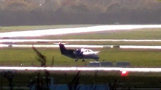 RFB Fanjet 600 DEIWZ Takeoff  Hamburg Airport [upl. by Shargel323]