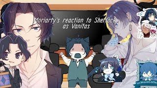 Moriartys reaction to Sherlock as Vanitas [upl. by Leiso]