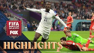 United States vs Wales Highlights  2022 FIFA World Cup [upl. by Bobine]