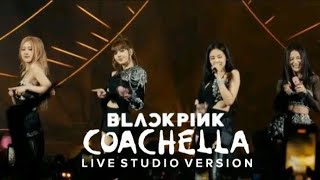 BLACKPINK  Intro  Lovesick Girls  COACHELLA 2023 Live Band Studio Version [upl. by Yaron]