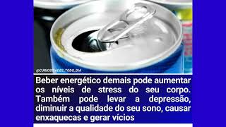 BEBER ENERGÉTICO FAZ MAL A SAÚDE [upl. by Becka]