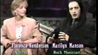 Politically Incorrect with Bill Maher feat Marilyn Manson August 13 1997 [upl. by Yotal833]