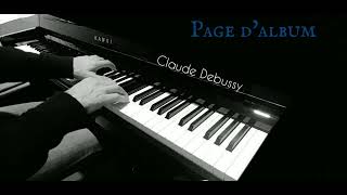 Claude Debussy  Page Dalbum [upl. by Emorej]