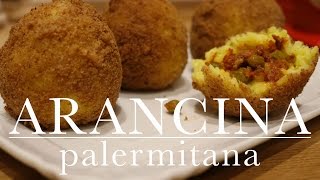 ArancinA Palermitana con carne  Palermo Catania andata e ritorno  CasaSuperStar [upl. by Yttap]