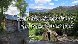 Arrowtown township and Arrowtown historic village Otago New Zealand [upl. by Eelyak937]