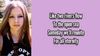 Avril Lavigne  Two Rivers  lyrics [upl. by Oakman]