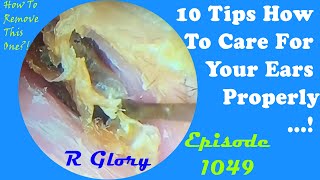 10 Tips How To Care For Your Ears Properly  1049 earwax [upl. by Yerocaj]