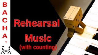 Bachata Rehearsal Music with counting [upl. by Esemaj]