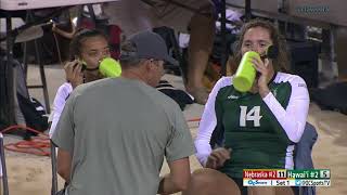 Nebraska at Hawaii  NCAA Womens Beach Volleyball March 21st 2017 [upl. by Yelac64]