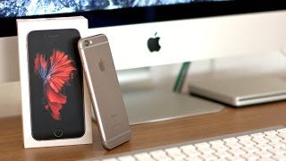 SPACE GREY Iphone 6S Unboxing [upl. by Marchelle]