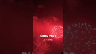 tradizionali fuochi dartificio Capodanno a Venezia 2023 shorts [upl. by Attenna]