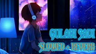 Gulabi sadi song lyrics  Slowed and reverb  lofi song  yamapldlofi gulabisadi [upl. by Aerehs]