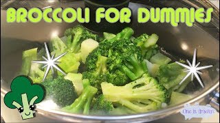 HOW TO COOK BROCCOLI FOR BUSY amp LAZY PEOPLE [upl. by Anallij]