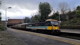 Statesman rail stopping at Belper station [upl. by Corydon417]