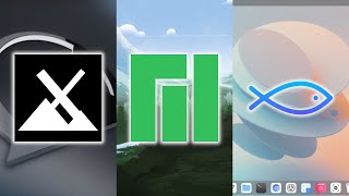 Trying Linux distros 3  MX Manjaro Cutefish [upl. by Burnham17]