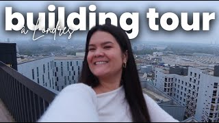 🇬🇧 BUILDING TOUR  ce que tu as pour £1500 à Londres  moving vlog pt 4 [upl. by Lovell]