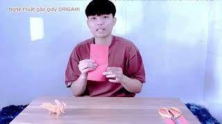 Follow me and I will show you how to fold a paper FIRE DRAGON  Part 1 [upl. by Wonacott578]