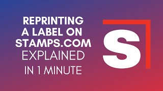 How To Reprint A Label On Stampscom 2024 [upl. by Hughes]