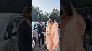 NagaChaitanya amp SobhitaDhulipala at IFFI2024 Red Carpet Goa  Gultecom [upl. by Aduh]