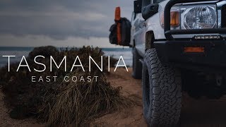 TASMANIA  East Coast Tassie Camping Adventure  Troopy Travel [upl. by Sacken601]