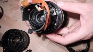 Nikon 18200mm f3556G IFED AFS VR DX lens repair disassembly [upl. by Leis640]