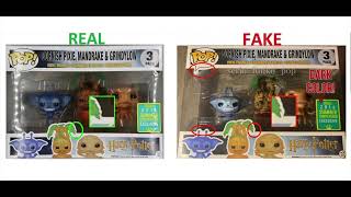 Funko Pop Legit Guide quotReal Vs Fakequot CORNISH PIXIE MANDRAKE amp GRINDYLOW SDCC 2015 – HARRY POTTER [upl. by Ecirtemed977]