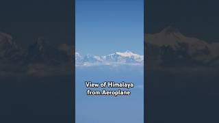 View of The Himalayas from Aeroplane himalayas mteverest aeroplanevideos [upl. by Vic]