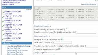 Bioinformatics Tutorials Lesson 9 Part 2Using PHYLIP to build phylogenetic trees [upl. by Welles818]