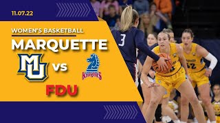 Womens Basketball vs Fairleigh Dickinson Highlights  1172022 [upl. by Anead]