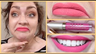 stila Stay All Day Liquid Lipstick First Impression  Review [upl. by Yelha650]