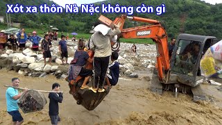 Xót xa lũ quét quấn đi rất nhiều ngôi nhà cả bản chỉ toàn bùn đá và bị cô lập với bên ngoài [upl. by Nyleahcim]