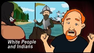 Louis CK  Animated White People and Indians [upl. by Eclud]