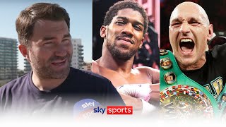 Update on Joshua vs Fury 💥👊 Eddie Hearn reveals potential fight location amp deadlines [upl. by Eiryk77]