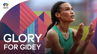 Gidey beats Hassan and Obiri to claim 10000m gold  World Athletics Championships Oregon 22 [upl. by Stafford]