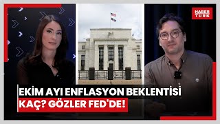 Ekim ayı enflasyon beklentisi kaç Gözler Fedde Altında artış sürecek mi [upl. by Nuhsal]