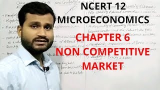 Non competitive market class 12  chapter 6 economics class 12 [upl. by Norac]