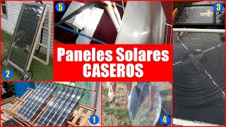 ☀️ TOP 5 Paneles Solares Caseros que TÚ MISMO puedes construir paso a paso  Bricologia [upl. by Aniretake]