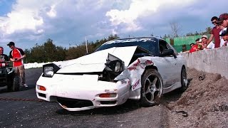 Epic Drift Crash and Fail Compilation 2015 ORIGINAL FOOTAGE [upl. by Saul]