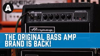 The 2020 Ampeg Range  Original Bass Tones with AllNew Portable amp Affordable Amplifiers [upl. by Pammi]