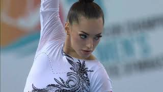 Larisa Iordache FX EF  2020 European Championships [upl. by Nosilla]