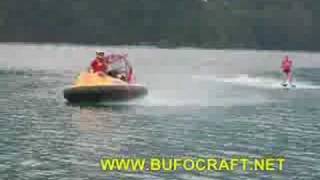 HoverCraft BUFO  Hovercraft water action video  hovercraft for sale [upl. by Tocci]