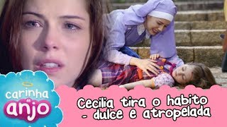 Cecília tira o hábito pela primeira vez  Dulce é atropelada  Carinha de anjo MONTAGEM [upl. by Ikir]