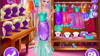 Frozen Game Elsa Queen Makeup Dress up and Spa  Help Elsa Queen Choose Dress [upl. by Killam]