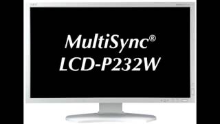 NEC MultiSync LCD P232W 23 Inch LCD Monitor for 629 [upl. by Jacquetta]